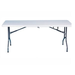 Totai 6 Ft Foldable Plastic Table